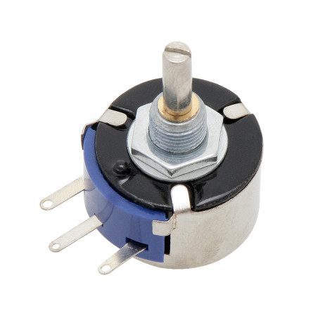 6703- Vridpotentiometer 3w 2k2 ohm linjär svart