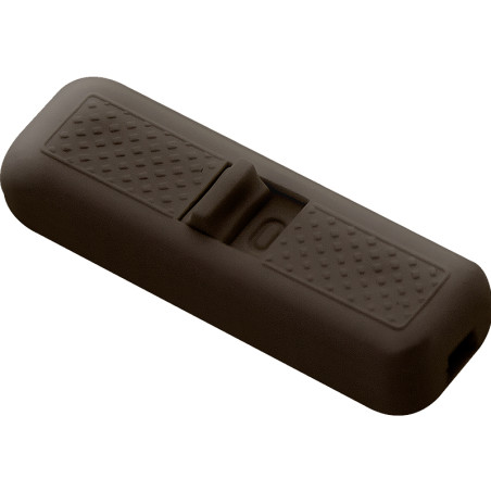 9884- Övergångsknapp brun 2a 250v industriell montering