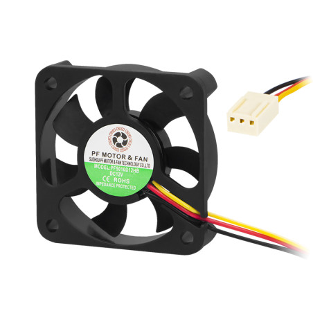 85-501- Fläkt 50x10 12v 5010d12 kulbana