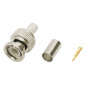 1582- BNC-hane 75 ohm kompressionskontakt RG59 koppar