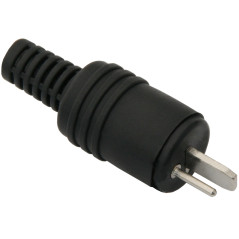 2538 - Högtalarkontakt, rak, skruvbar