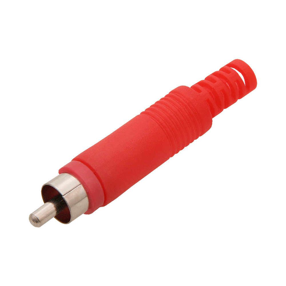 1043- Wtyk rca cinch czerwony hq 1043- Wtyk rca cinch czerwony hq