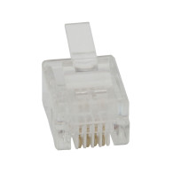 1254- Wtyk telefoniczny 6p4c (rj11)