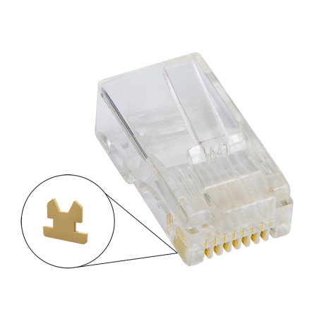 1259- Telefonkontakt 8p8c (rj45) kabel