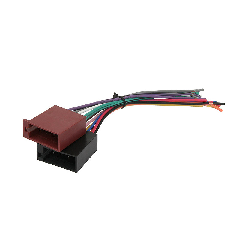 1319 - Ett isolerat högtalar- och strömuttag med 2x8-pin-kontakter.