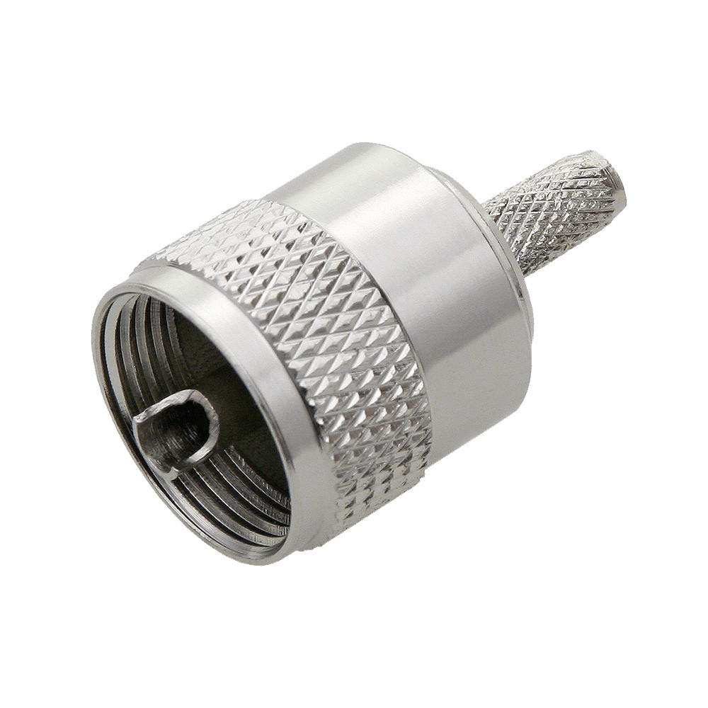 1099- Pluggkontakt (UHF/UC1) kläms på RG58+skarv RG58+hylsa 1099- Pluggkontakt (UHF/UC1) kläms på RG58+skarv RG58+hylsa