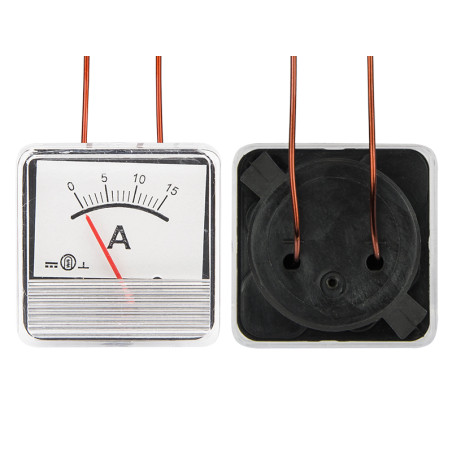 51-715- Analog amperemeter 15A kvadrat polsk