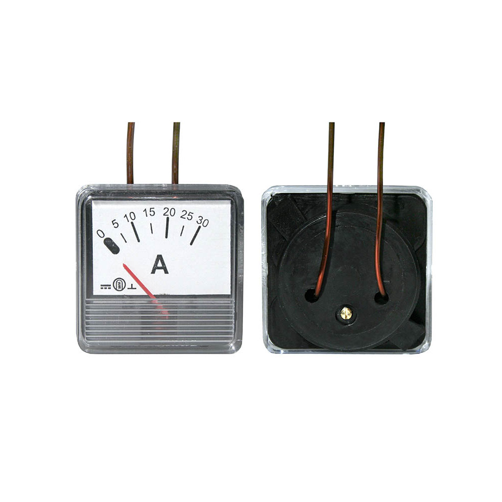 51-730- Analog amperemeter 30A kvadrat polsk