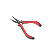 1462- Szczypce wydłużone wygięte 130mm hy-21w