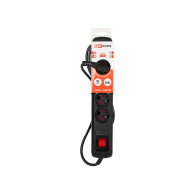 5430- Filtr sieciowy 1,5m  arc-5 czarny
