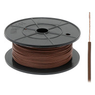 73-401- Ledning flry-b 1,00 brun