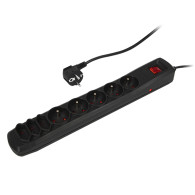 5440 - Nätfilter 1,5m r-8 svart