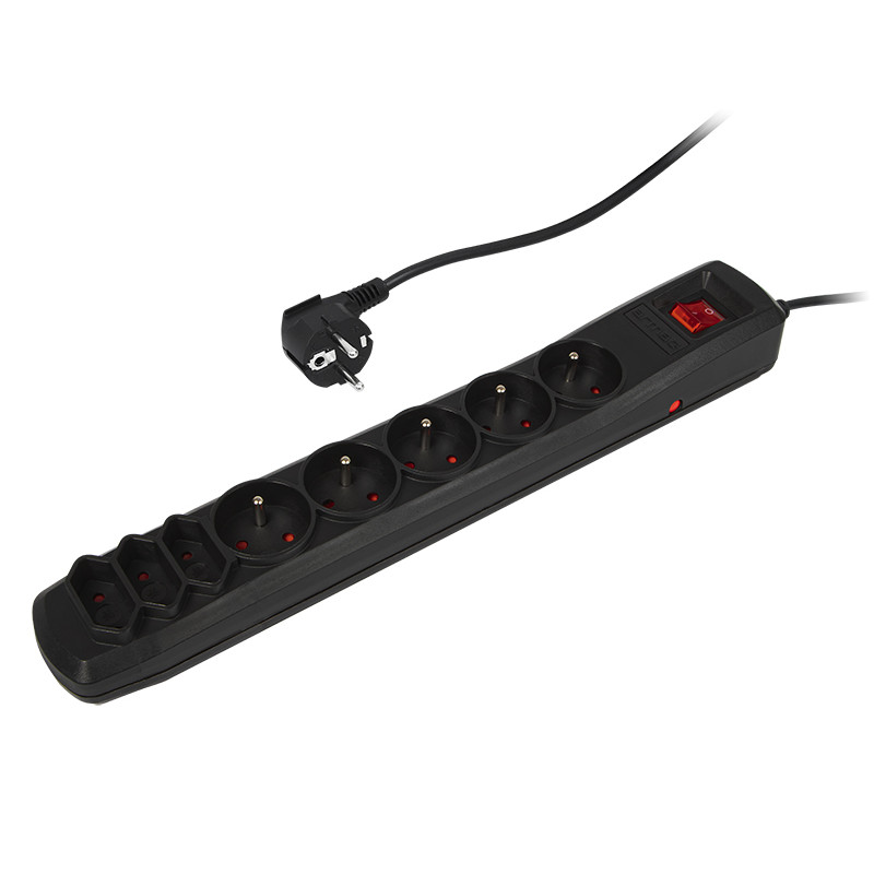 5447 - Nätfilter 3m r-8 svart