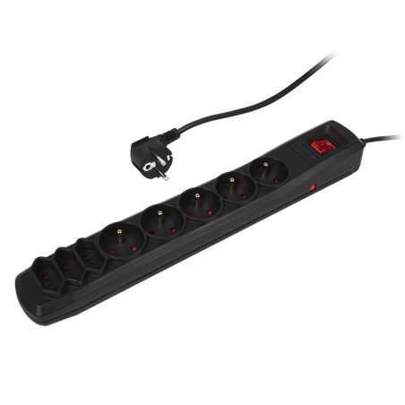 5447 - Nätfilter 3m r-8 svart