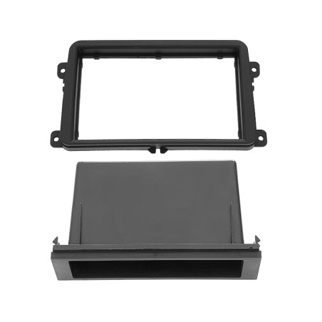 4747 - Bilkopplingsadapter plast 2din vw golf vi + korg skoda superb