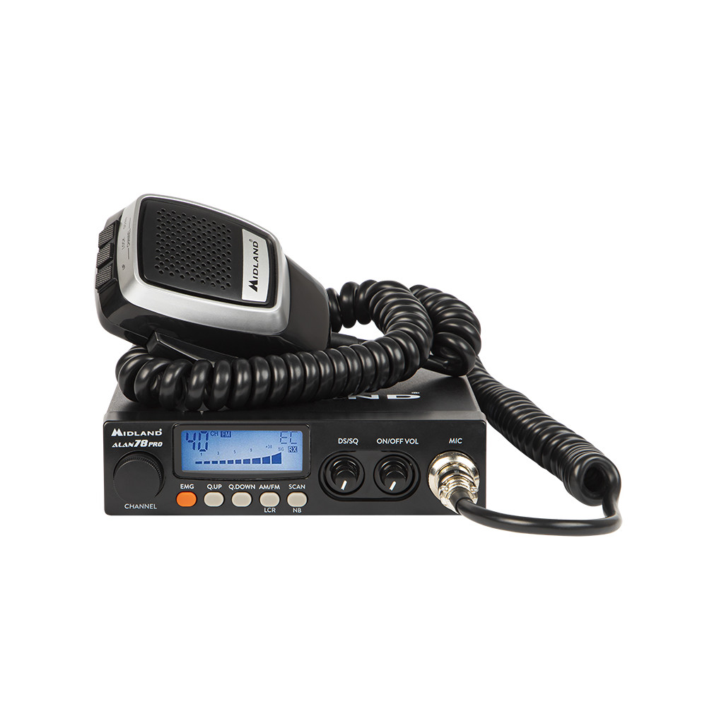 24-178- Radio cb alan-78 pro am/fm/asq 12/24v