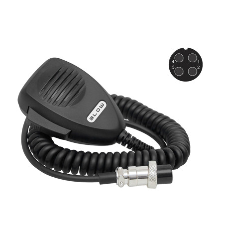 24-114- Mikrofon till cb 4-pinners