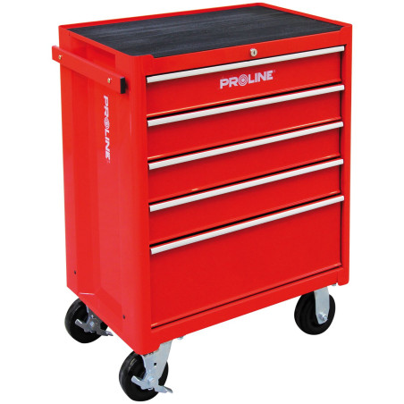 33105 Verkstadsvagn med 5 lådor, 688x458x735 mm, Proline