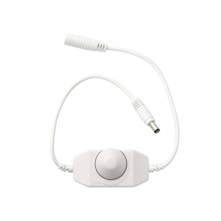 70-965 - Enkanals LED-dimmer för band med ratt, vit