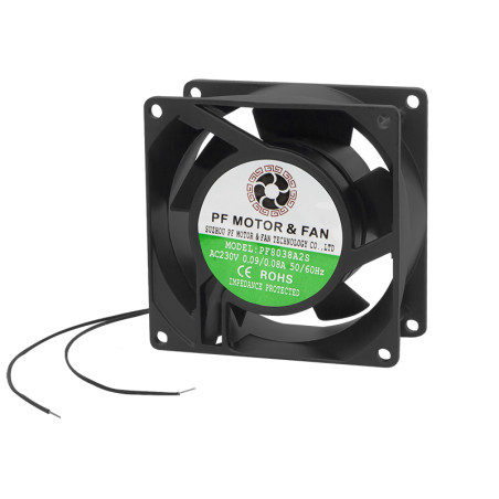 85-927- Fläkt 80x38mm 230v 8038fd glidlagrad