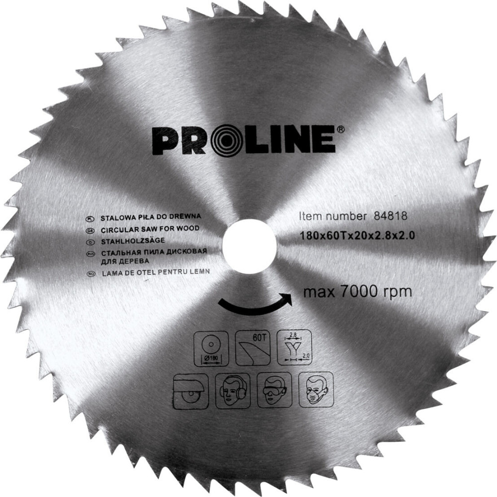 84831 Träskiva 315mm, 80 tänder, Proline 84831 Träskiva 315mm, 80 tänder, Proline