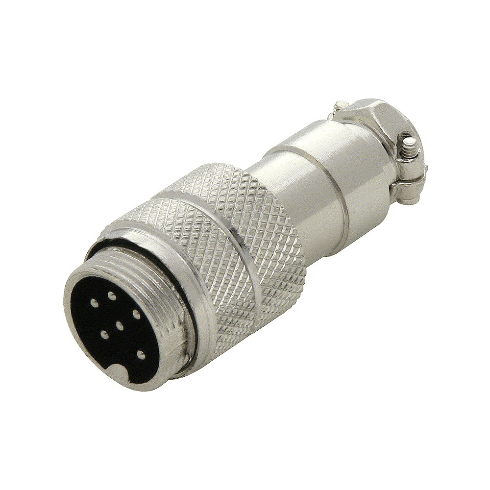 20-133- Mikrofonkontakt CB 6-pin till kabel 20-133- Mikrofonkontakt CB 6-pin till kabel