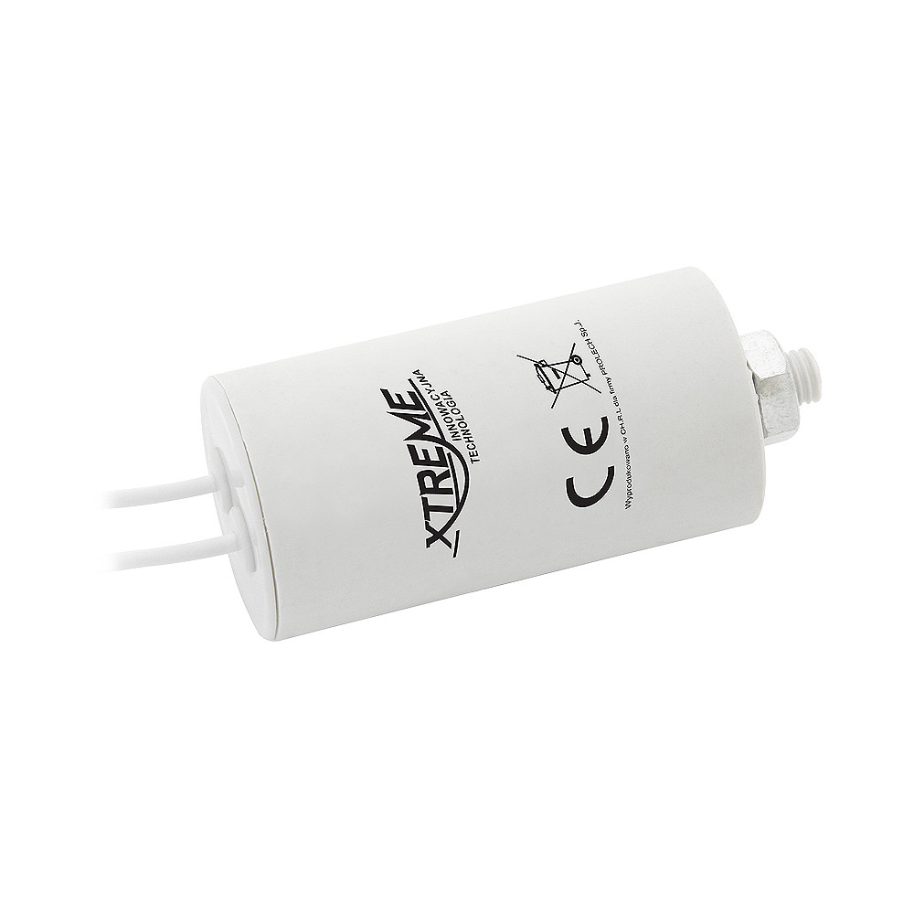 0564 - Motor kondensator 2uf/450vac med kablar 0564 - Motor kondensator 2uf/450vac med kablar