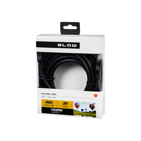 92-602- HDMI-HDMI anslutning klassisk rak 5m