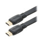 92-607 - Platt HDMI-HDMI-kabel, klassisk, platt, 3m