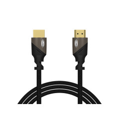 92-642- HDMI-HDMI premium anslutning 5m svart 4k 2.0