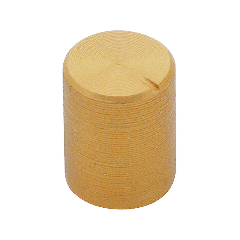 3144 - Potentiometerknopp i guld, diameter 10 mm