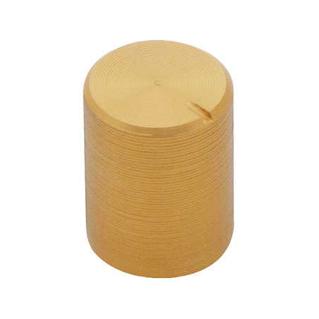 3144 - Potentiometerknopp i guld, diameter 10 mm