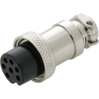 24-763- Mikrofonkontakt 7-pin till kabel