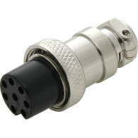 24-764- Wtyk cb mikrofonowy 8pin na kabel
