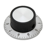 6301- Gałka potencjometr ze skalą średnica 37mm