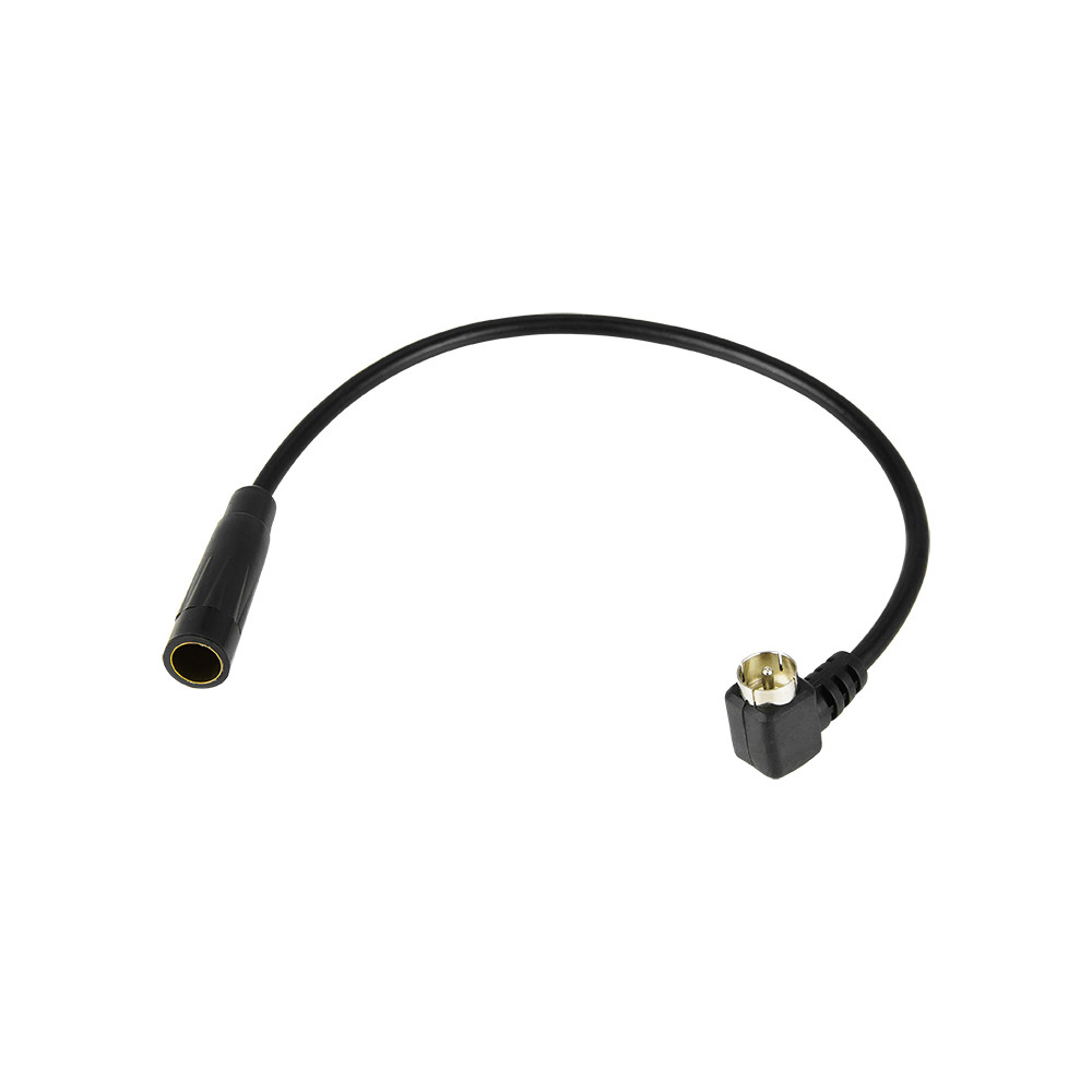 9050 - Antennövergång: bilantennkontakt sv till pl med vinklad kabel 9050 - Antennövergång: bilantennkontakt sv till pl med vinklad kabel