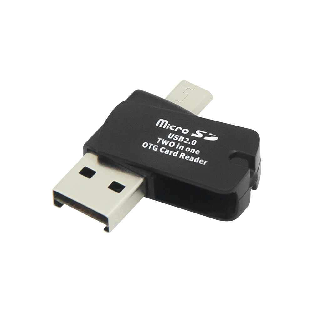 66-244- Micro SD-kortläsare 2-i-1