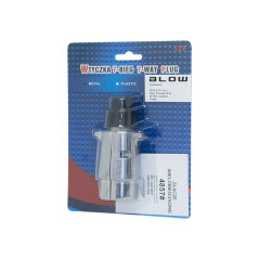 4857 - Kopplingskontakt för bilsläpvagn i aluminium