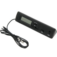 50-305- Termometr samochodowy lcd wewnętrzny/zewnętrzny/czasomierz