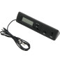 50-305- LCD-biltermometer för bil inomhus/utomhus/klocka