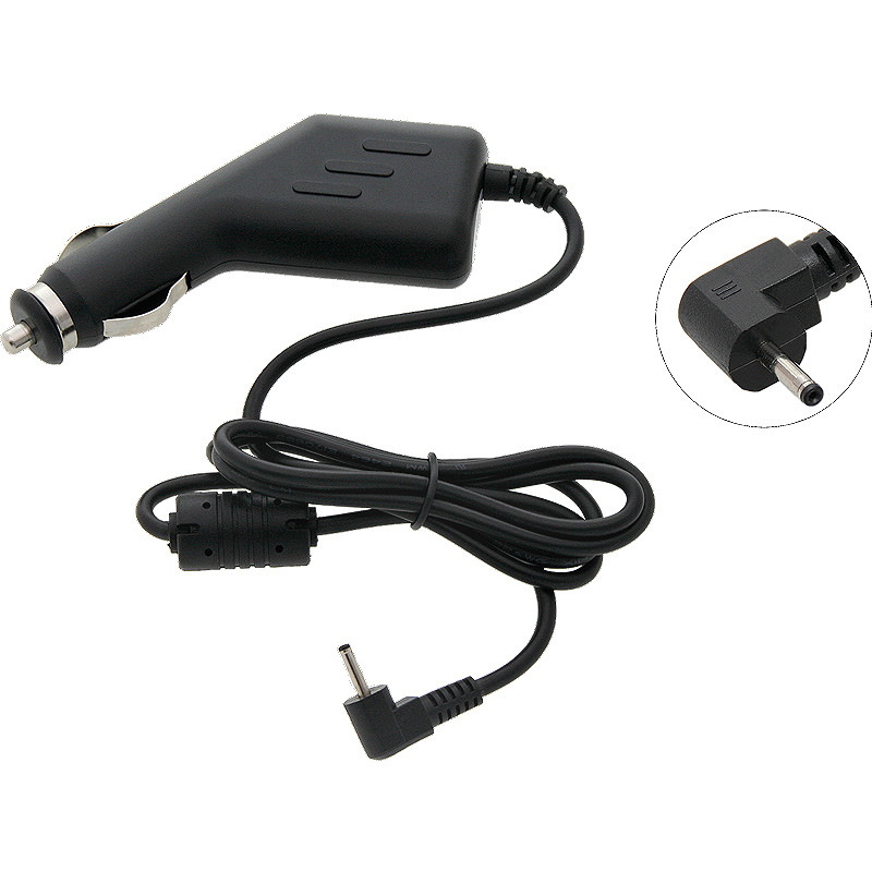 78-475- Bil laddare vinklad kontakt dc 0,7/2,5mm 9v/2a