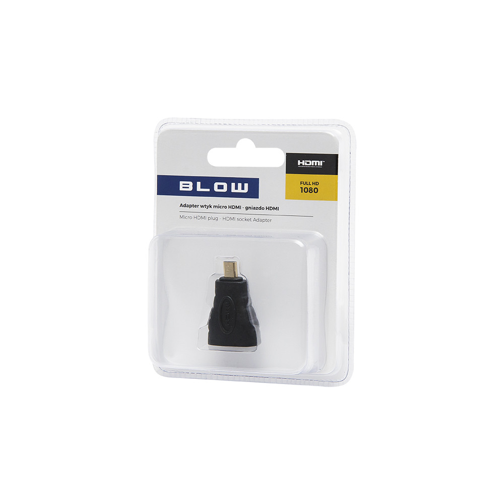 92-105- HDMI-adapter, microkontakt - HDMI-kontakt 92-105- HDMI-adapter, microkontakt - HDMI-kontakt