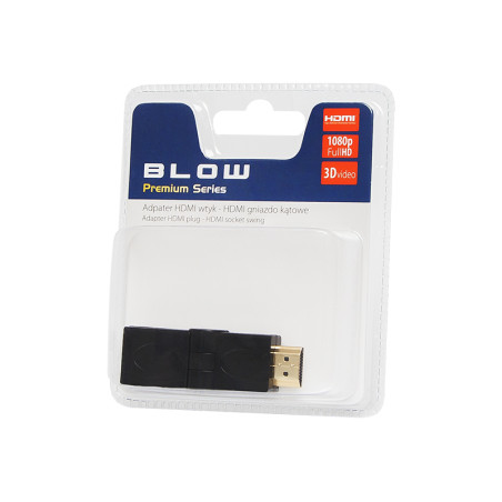 92-115 - HDMI-övergång vinklad kontakt-uttag