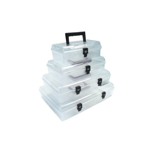 35720 Organiser med handtag 10 tum, 5 fack, 245x150x85 mm
