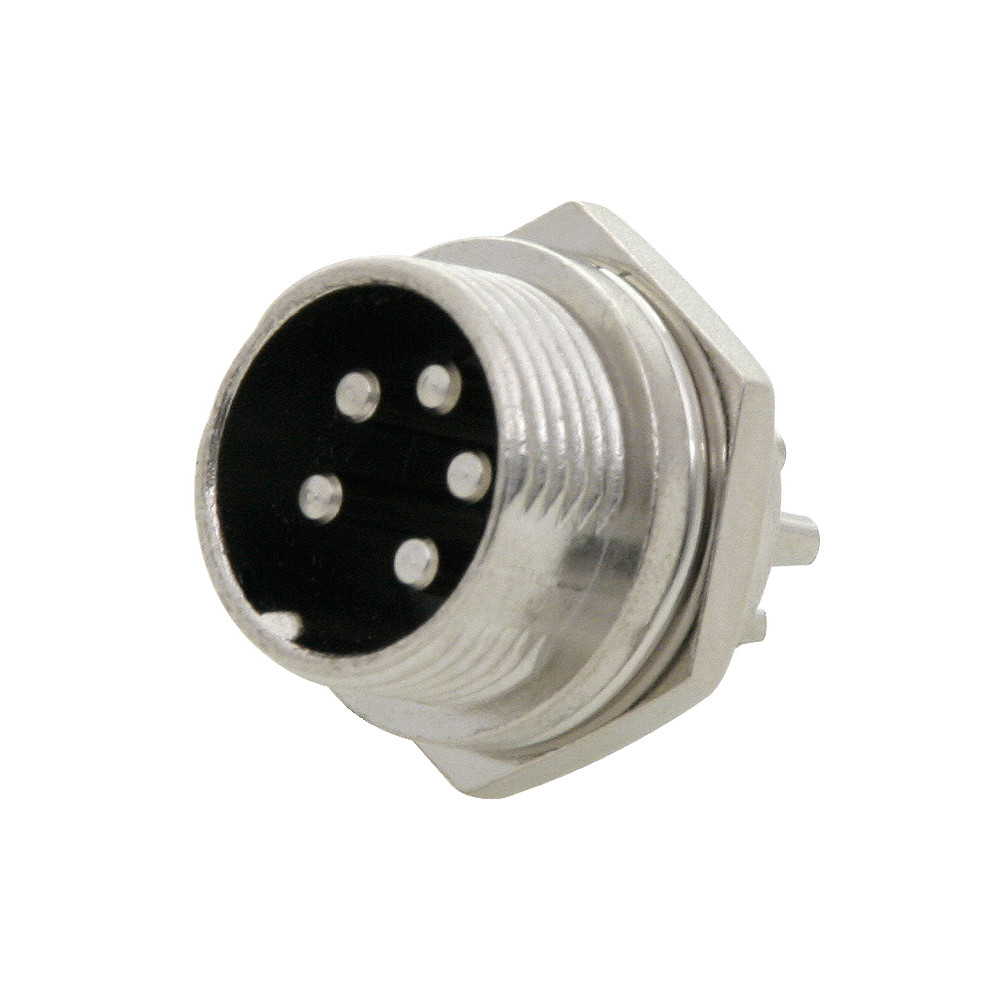 24-769- Mikrofonkontakt CB 5-pin till chassi