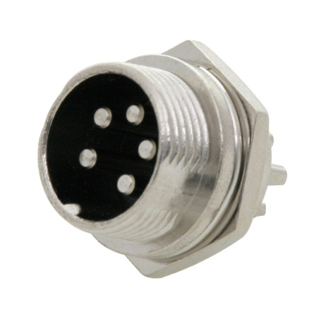 24-769- Mikrofonkontakt CB 5-pin till chassi