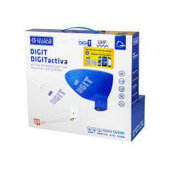 9424- Aktiv digital-TV-antenn TELMOR blå