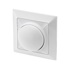 Dimmer roterande so-1p/m 230v + ramme