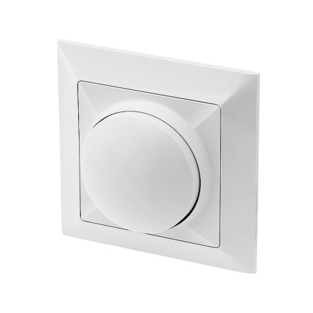 Dimmer roterande so-1p/m 230v + ramme