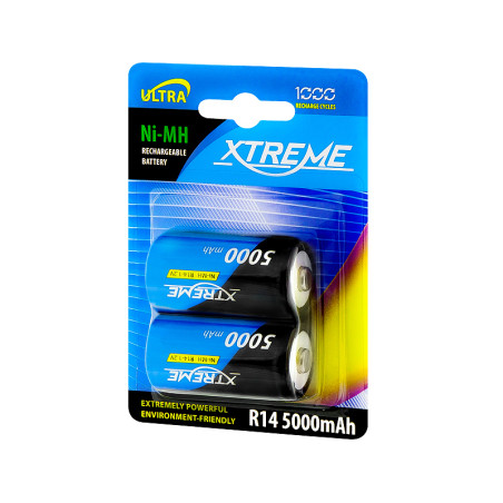 82-603 - Batteri r14 ni-mh 5000mah xtreme